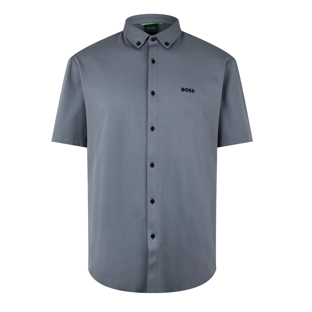 Hugo Boss B Motion S 10263169 01 Plain Shirt Mens - Dark Beige